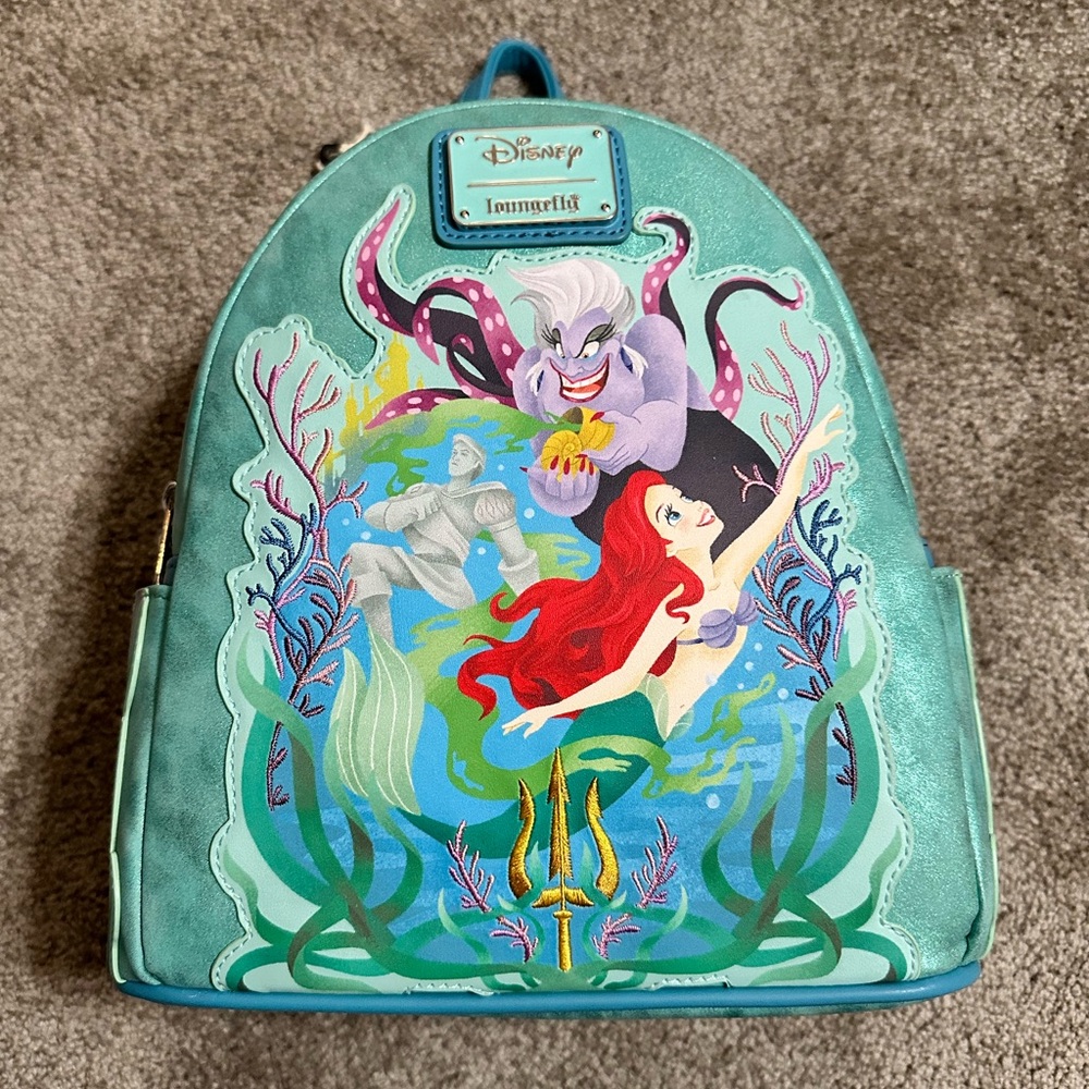 NWT: Loungefly Disney Ariel Ursula Backpack